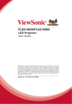 Viewsonic PLED-W800