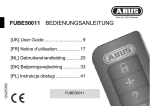 ABUS FUBE50011 remote control