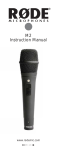 Rode M2 microphone