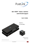 PureLink PT-MA-HD88-C video switch