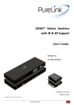 PureLink PT-MA-HD44-C video switch