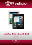 Prestigio MultiPad 4 Ultra Quad 8.0 8GB 3G Black