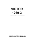 Victor Technology 1260-3 calculator