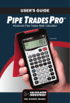 Calculated Industries Pipe Trades Pro