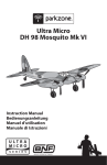 ParkZone Ultra Micro Mosquito Mk VI BNF