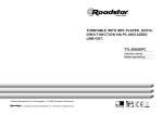 Roadstar TTL-830UEPC audio turntable