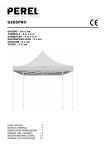 Perel GZB5PRO tent