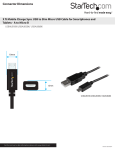 StarTech.com Micro-USB cable – 3 ft