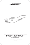 Bose SoundTrue in-ear