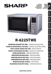 Sharp R-622STWE microwave