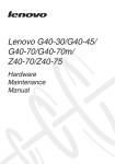 Lenovo IdeaPad G40-30
