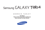 Samsung Galaxy Tab 4 10.1 16GB 4G Black