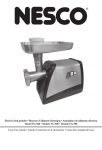 Nesco FG-500 mincer
