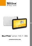 Trekstor SurfTab xiron xiron 10.1 3G 16GB 3G Aluminium, Black
