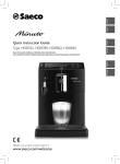 Saeco HD8862/01 coffee maker