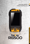 RugGear RG500 4GB Black, Yellow smartphone