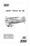 E-flite UMX Pitts S-1S BNF