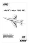 E-flite UMX Habu 180 DF BNF