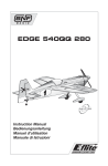 E-flite Edge 540QQ 280 BNF