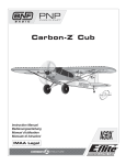 E-flite Carbon-Z Cub