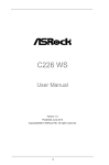 Asrock C226 WS