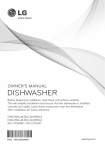 LG D1453WF dishwasher