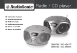 AudioSonic CD-1567 CD radio
