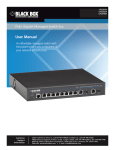 Black Box LPB2826A network switch