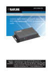 Black Box AVSC-HDMI-VGA video converter