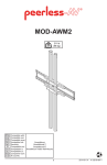 Peerless MOD-AWM2 mounting kit