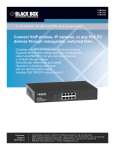 Black Box LPB716A network switch