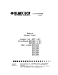 Black Box LB9217A-R2 network switch