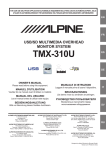Alpine TMX-310U car media receiver