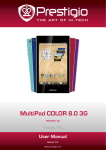 Prestigio MultiPad Color 8.0 3G Black