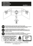 AVF MRC1304-A flat panel desk mount