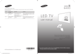 Samsung UN48H6400 47.6" Full HD 3D compatibility Smart TV Wi-Fi Silver