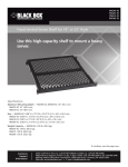 Black Box RM399-R2 rack accessory