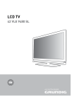 Grundig 42 VLE 9480 SL 42" Full HD 3D compatibility Smart TV Wi-Fi Silver
