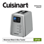 Cuisinart CPT-420 toaster