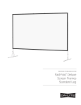 Da-Lite Fast-Fold Deluxe 161"
