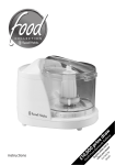 Russell Hobbs 18531 electric food chopper