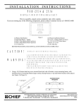 Chief TPM2534 mounting kit