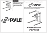 Pyle Professional DJ Laptop Stand