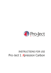 Pro-Ject 1Xpression Carbon