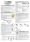 CyberPower PR1500LCDRTXL2UA uninterruptible power supply (UPS)