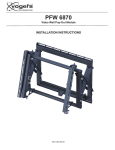 Vogel's PFW 6870 flat panel wall mount