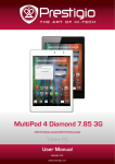 Prestigio MultiPad 4 Diamond 7.85 16GB 3G White