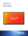 Infocus jTouch 65" FULL HD Touch Display