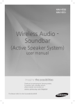 Samsung HW-H550 soundbar speaker