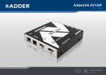 ADDER ALDV104K video switch